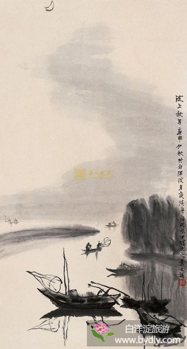 白洋淀水天原创散文诗：水淀月色 3.jpg