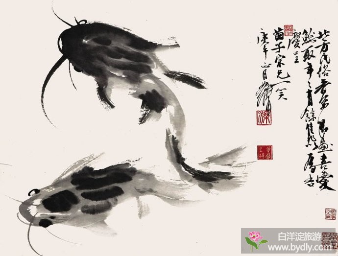 国画大师黄胄与白洋淀 4.jpg